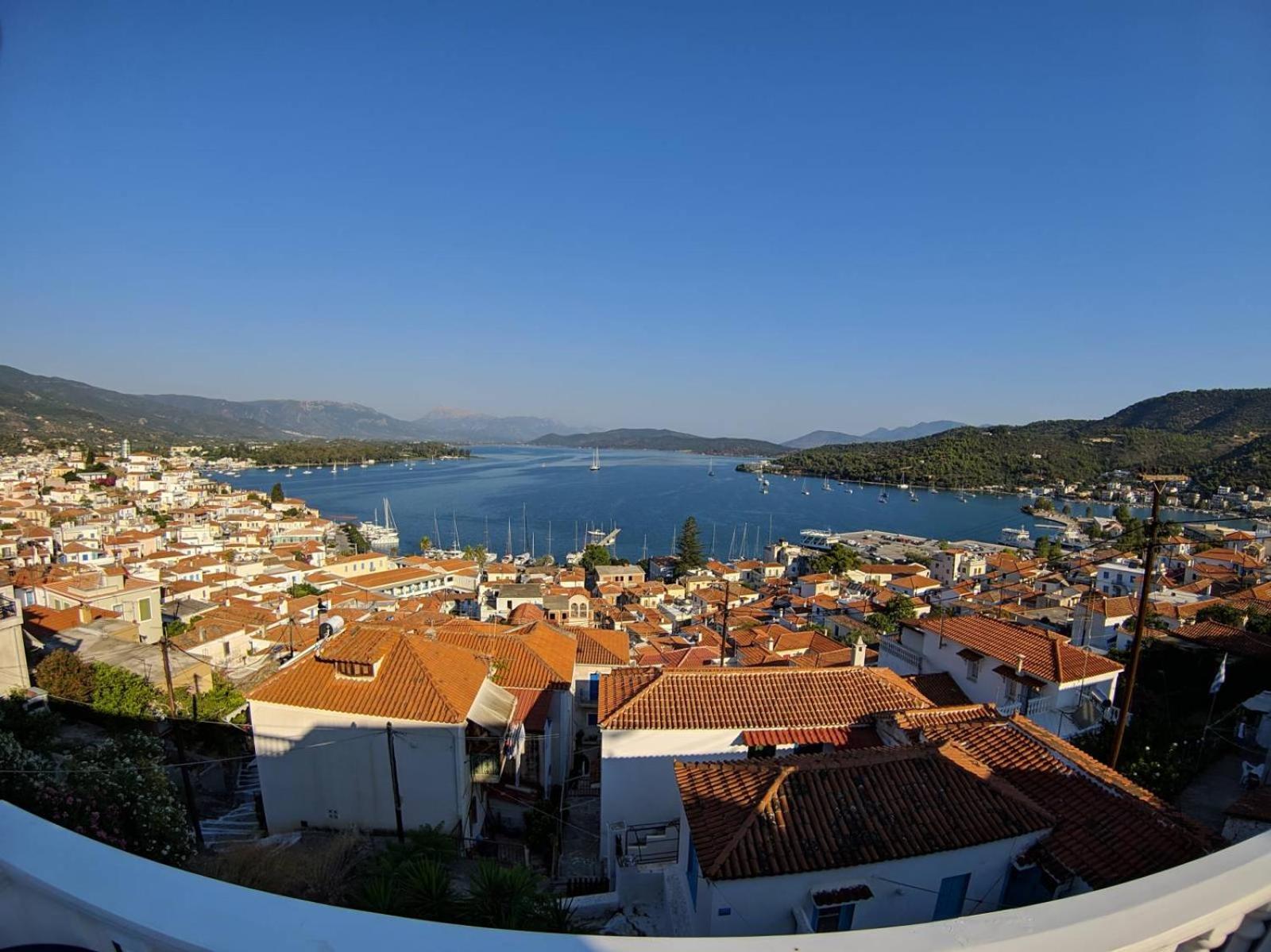Summer Dream Poros Town Bagian luar foto